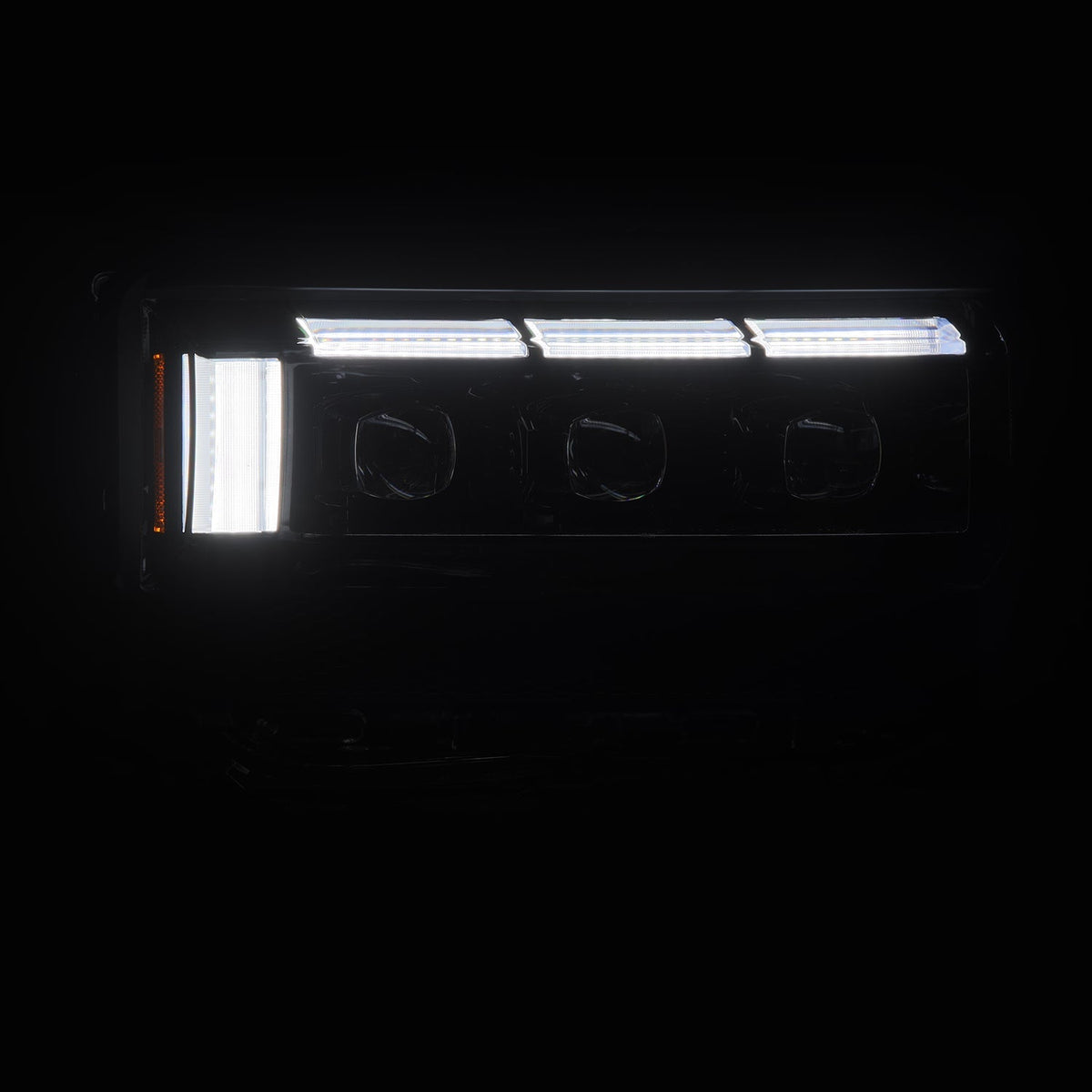 AlphaRex NOVA-Series LED Projector Headlights for Toyota Land Cruiser - Alpha-Black