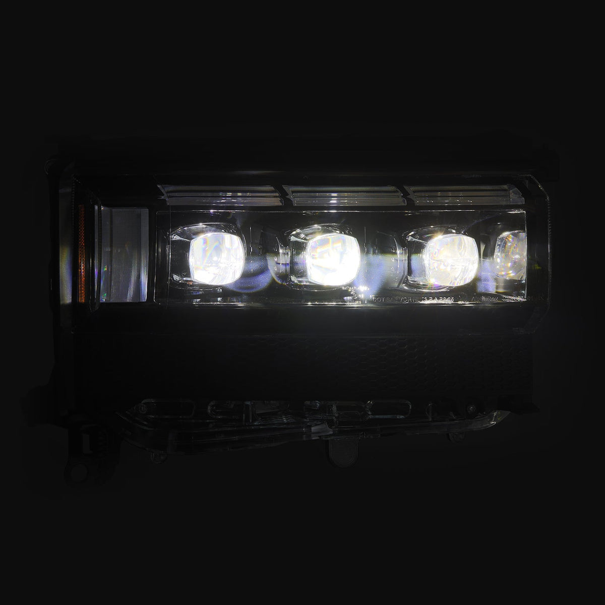 AlphaRex NOVA-Series LED Projector Headlights for Toyota Land Cruiser - Black