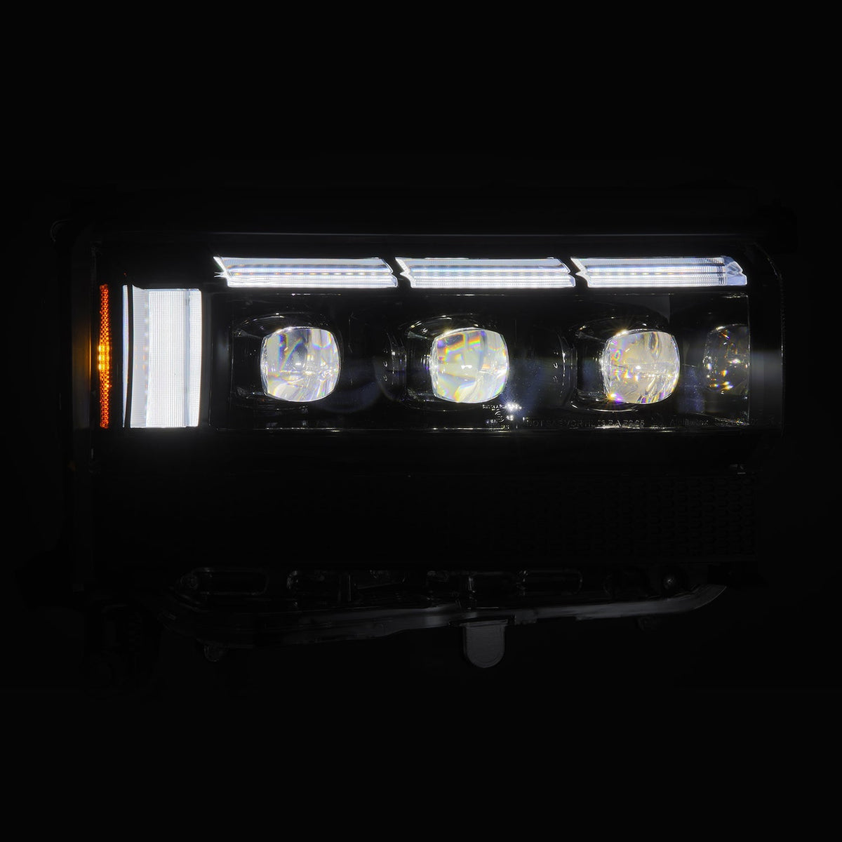 AlphaRex NOVA-Series LED Projector Headlights for Toyota Land Cruiser - Black