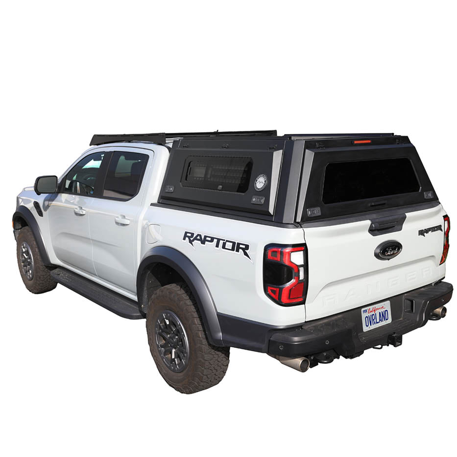 OVS Expedition PRO+ truck cap with full windows for 2024-2025 Ford Ranger - view 2