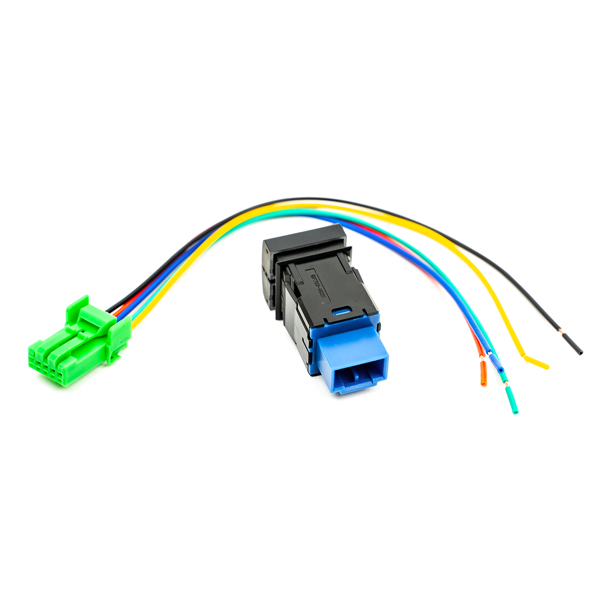 Cali Raised LED Square Style Dual Function Toyota OEM Style "AMBER & WHITE" Switch