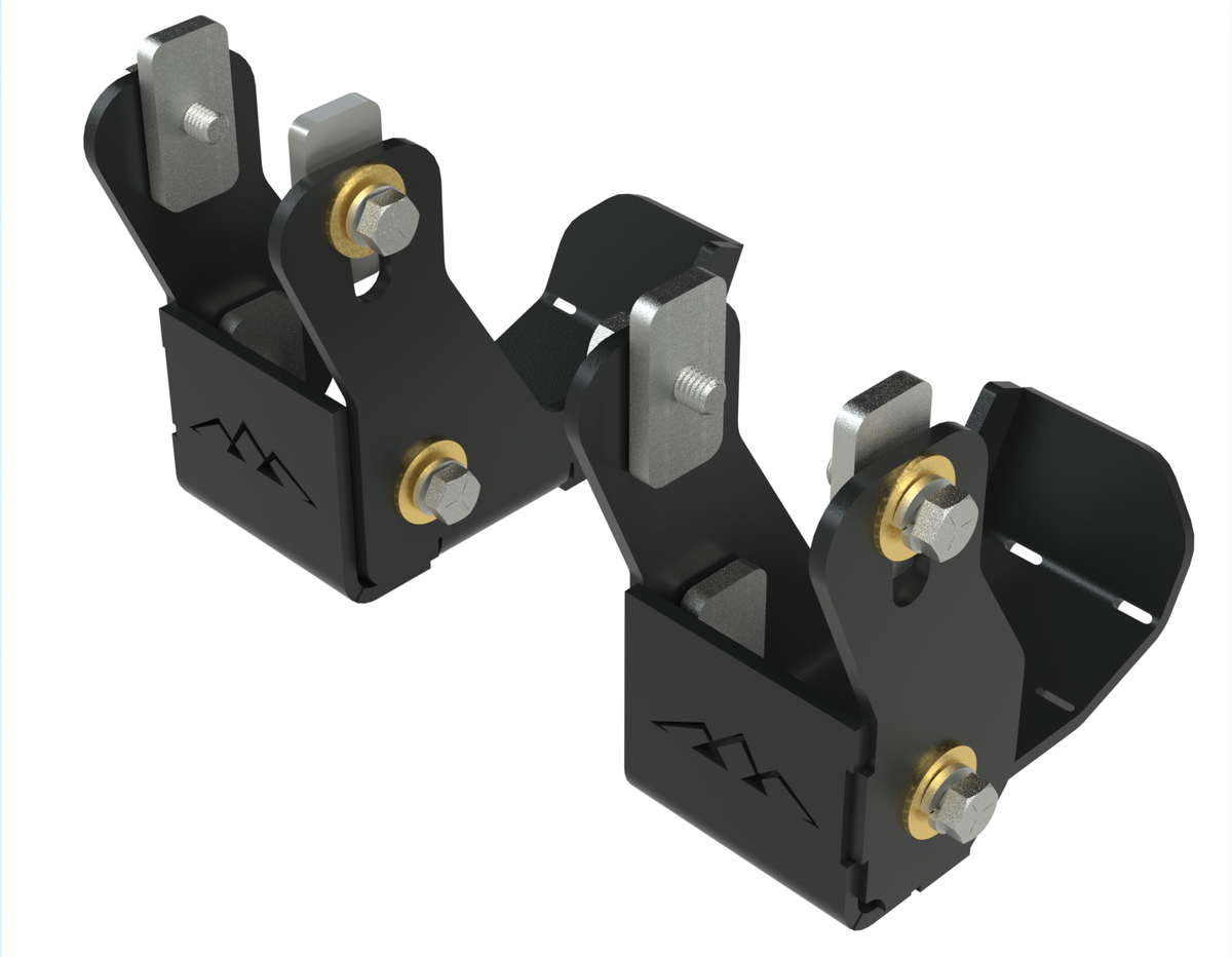 RCI rear shock mount skids for 2025 4Runner, 2024 Land Cruiser and 2024 Tacoma