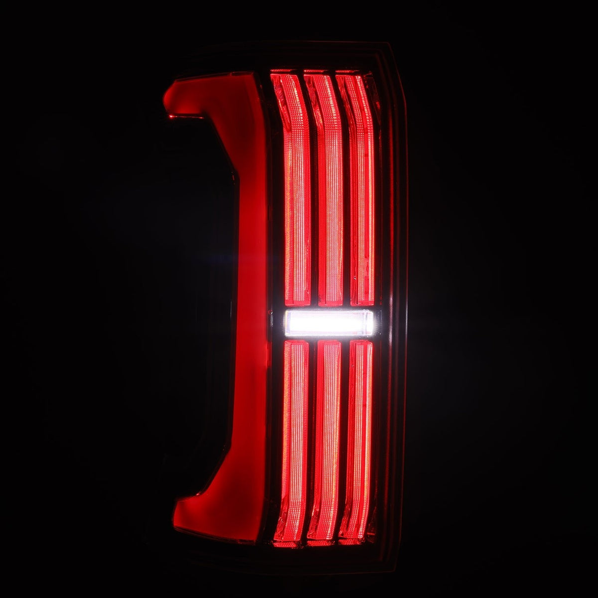 AlphaRex NOVA-Series Prismatic LED Tail Lights for Toyota Tacoma - Black Clear