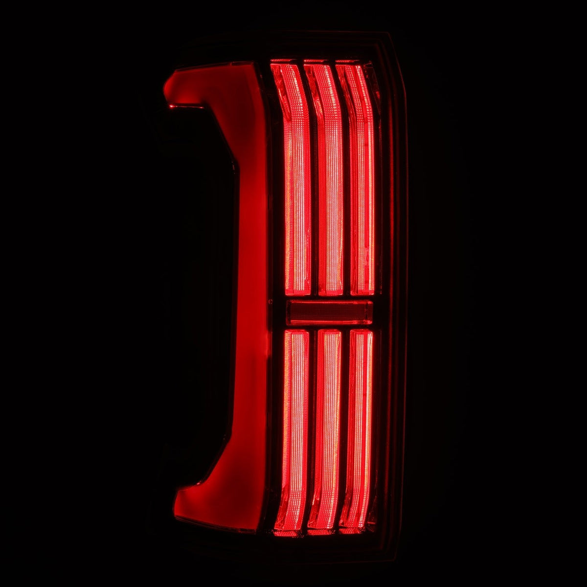 AlphaRex NOVA-Series Prismatic LED Tail Lights for Toyota Tacoma - Black Clear