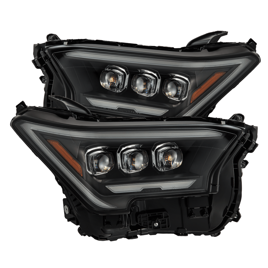 AlphaRex NOVA-Series LED Projector Headlights for Toyota Tacoma / Toyota 4Runner - Black