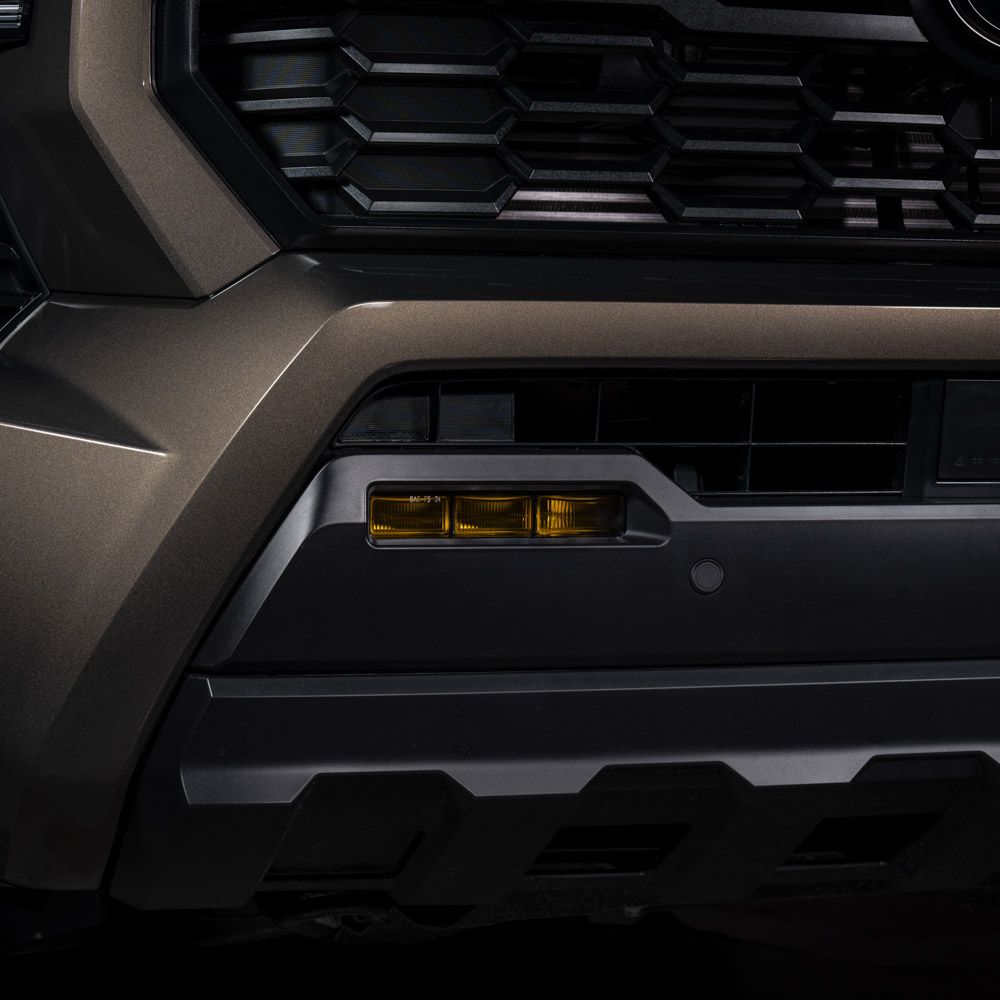 Form Lighting LED Fog Lights for Toyota Tacoma 2024-2026 – yellow lens, lights off