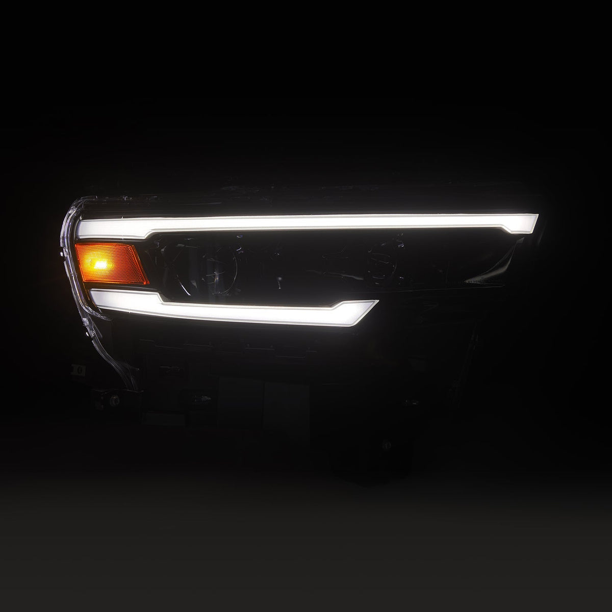 AlphaRex LUXX-Series LED Projector Headlights for Ram 1500 - Alpha-Black