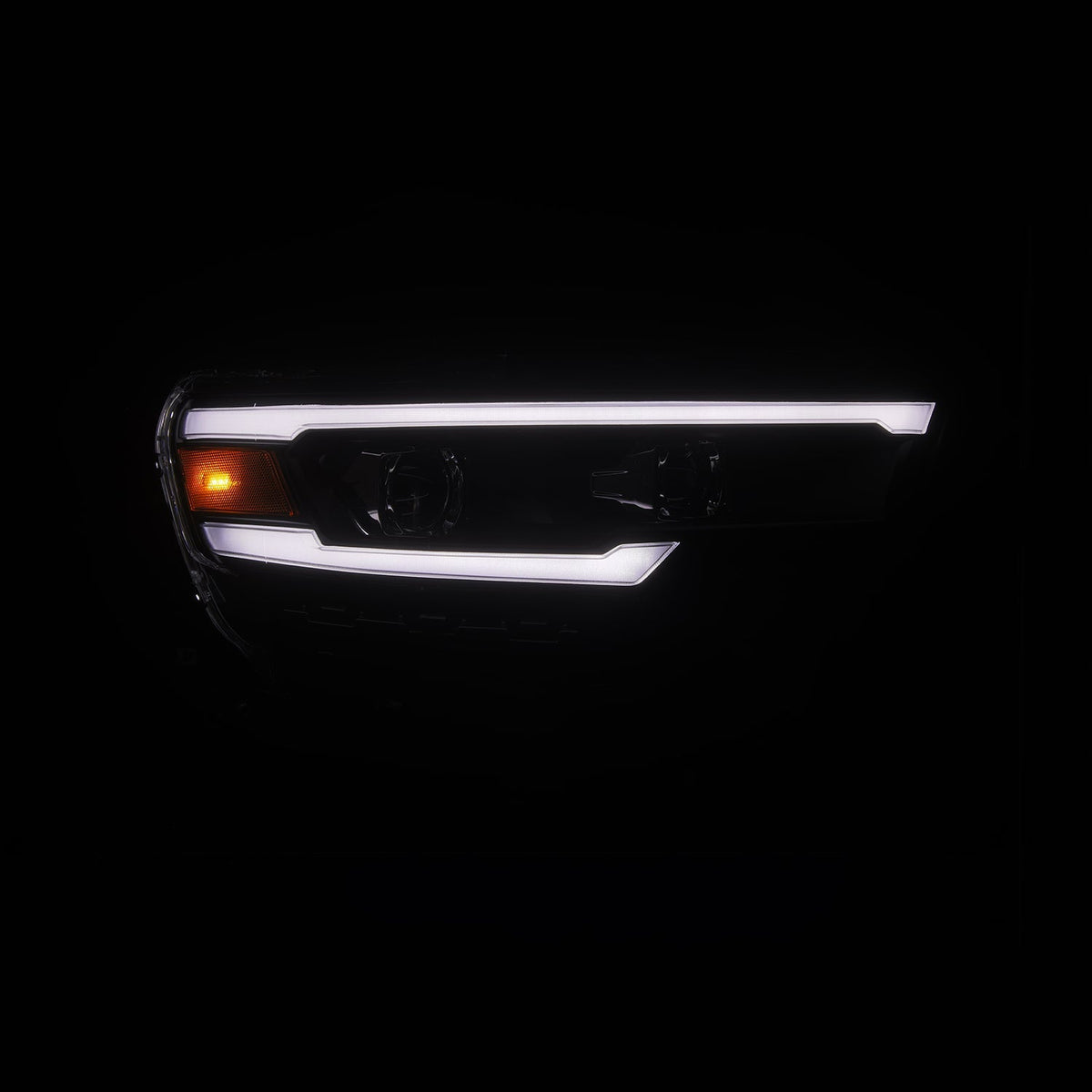 AlphaRex LUXX-Series LED Projector Headlights for Ram 1500 - Black