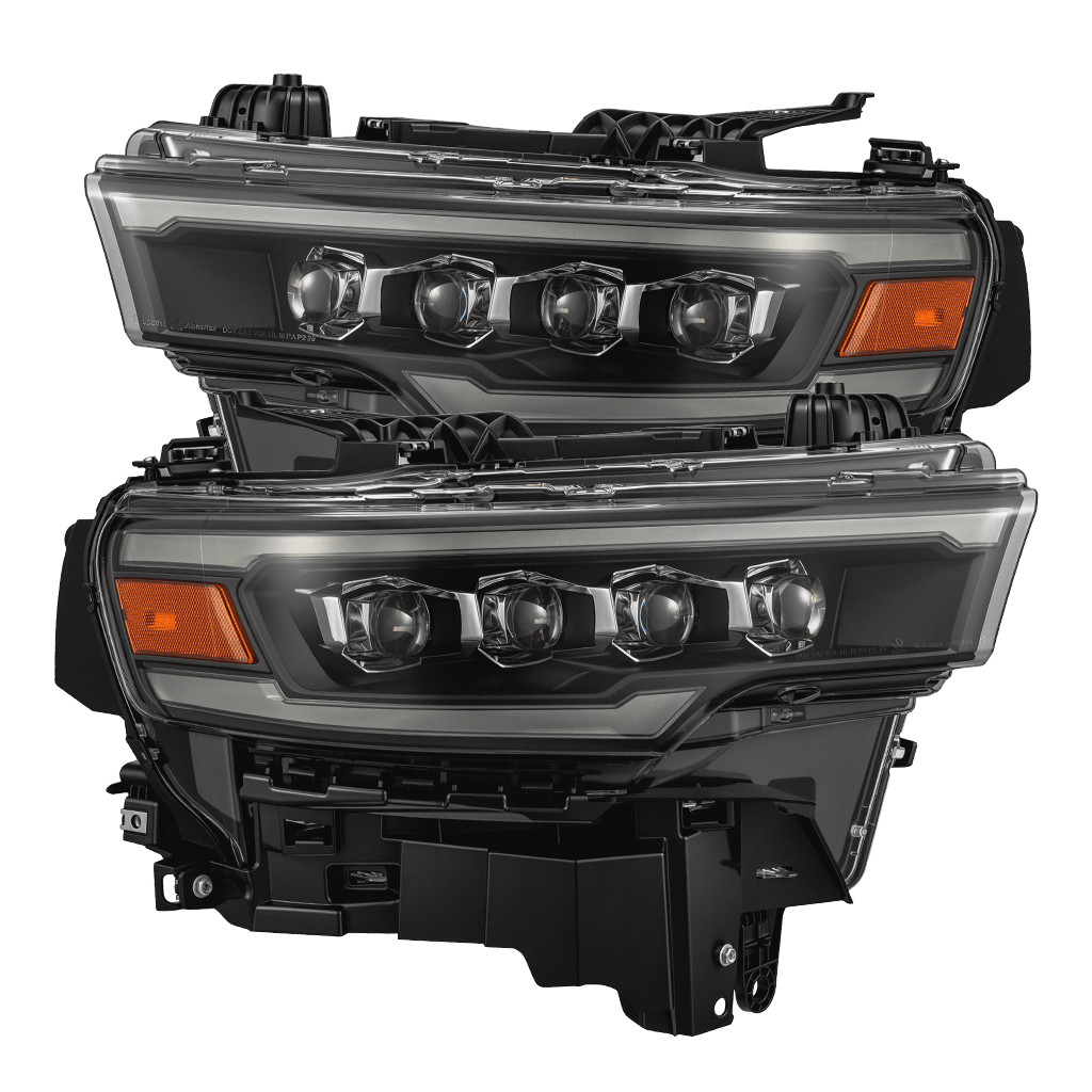AlphaRex NOVA-Series LED Projector Headlights for Ram 1500 - Black