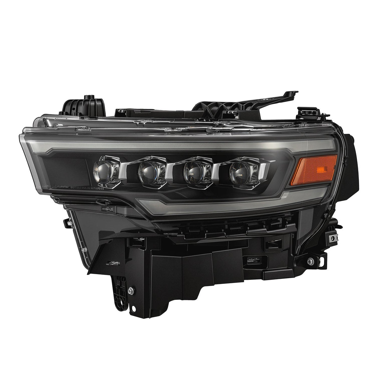 AlphaRex NOVA-Series LED Projector Headlights for Ram 1500 - Black