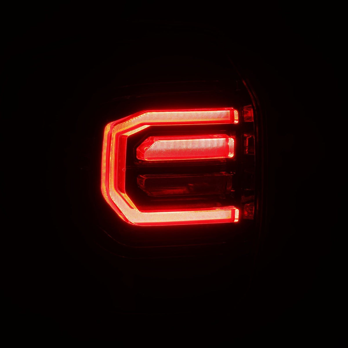 AlphaRex NOVA-Series Prismatic LED Tail Lights for Toyota 4Runner - Black Clear