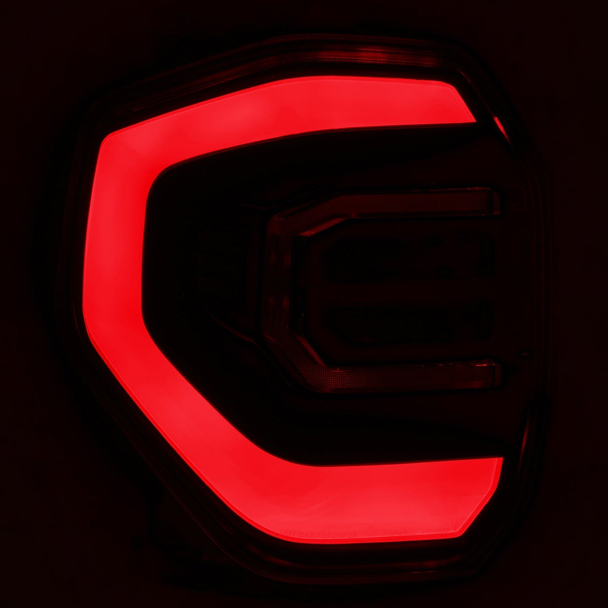AlphaRex NOVA-Series Prismatic LED Tail Lights for Toyota 4Runner - Black Clear