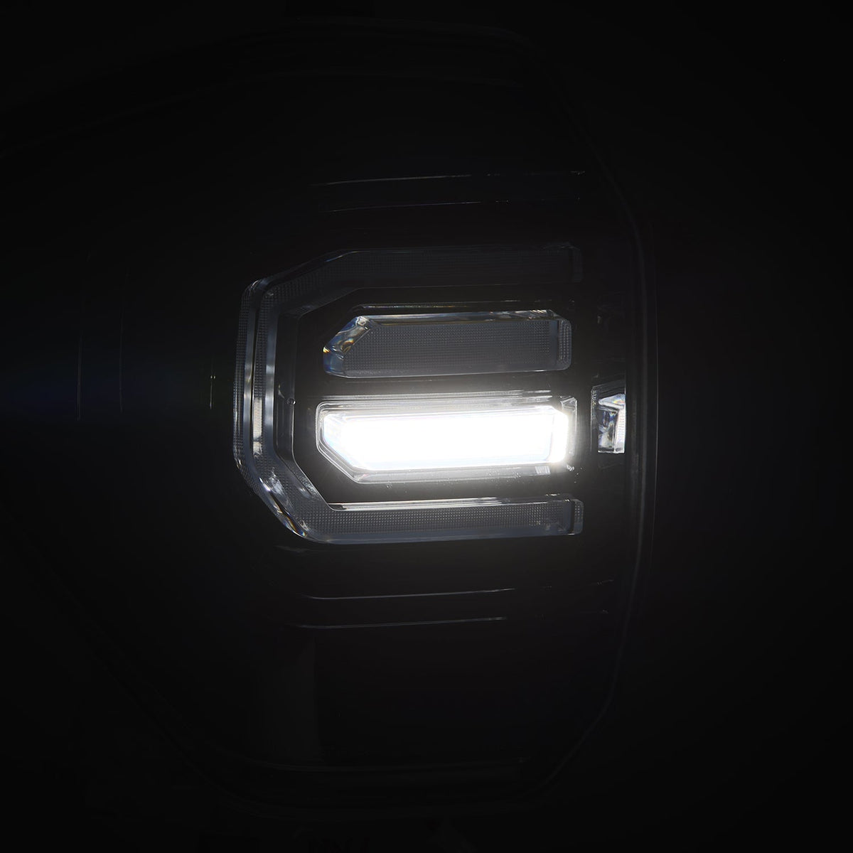 AlphaRex NOVA-Series Prismatic LED Tail Lights for Toyota 4Runner - Black Clear