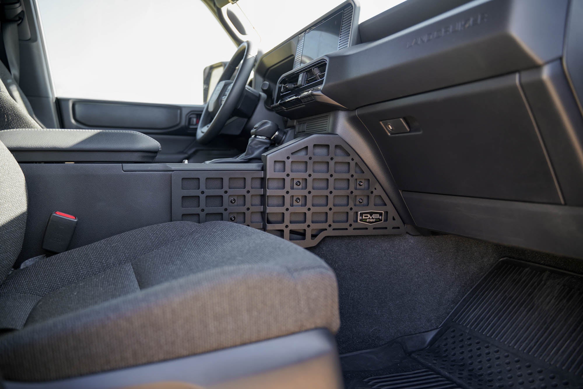 250-Series-Land-Cruiser-Center-Console-Molle-Panels-Installed-1 - NVMOS