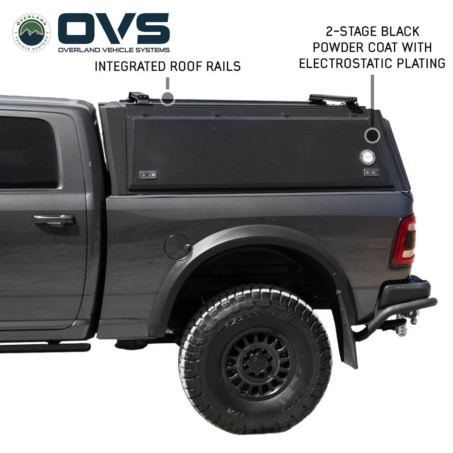Overland Vehicle Systems Expedition PRO truck cap for 2009-2027 RAM 2500/3500 - view 4