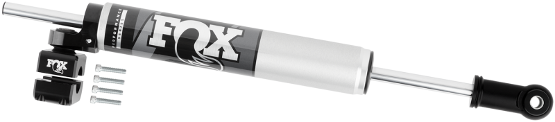 FOX 2.0 Performance Series Through-Shaft Steering Stabilizer, Axle Mount, fits Ford F-250/F-350 Super Duty