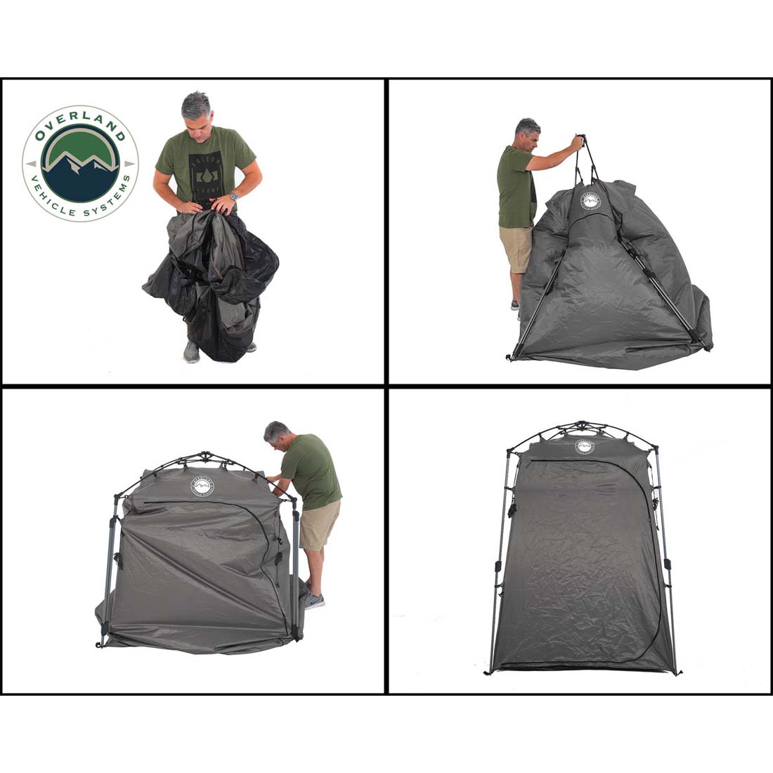 Overland Vehicle Systems portable privacy room with shower - view 5