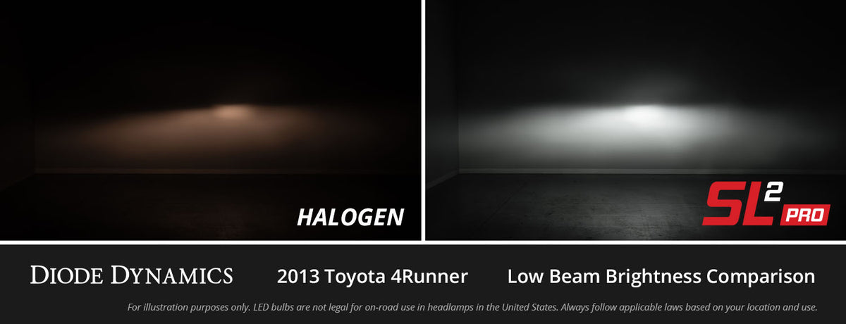 Diode Dynamics low beam LED headlight bulbs for 2013-2015 Ram 1500/2500/3500 – installed