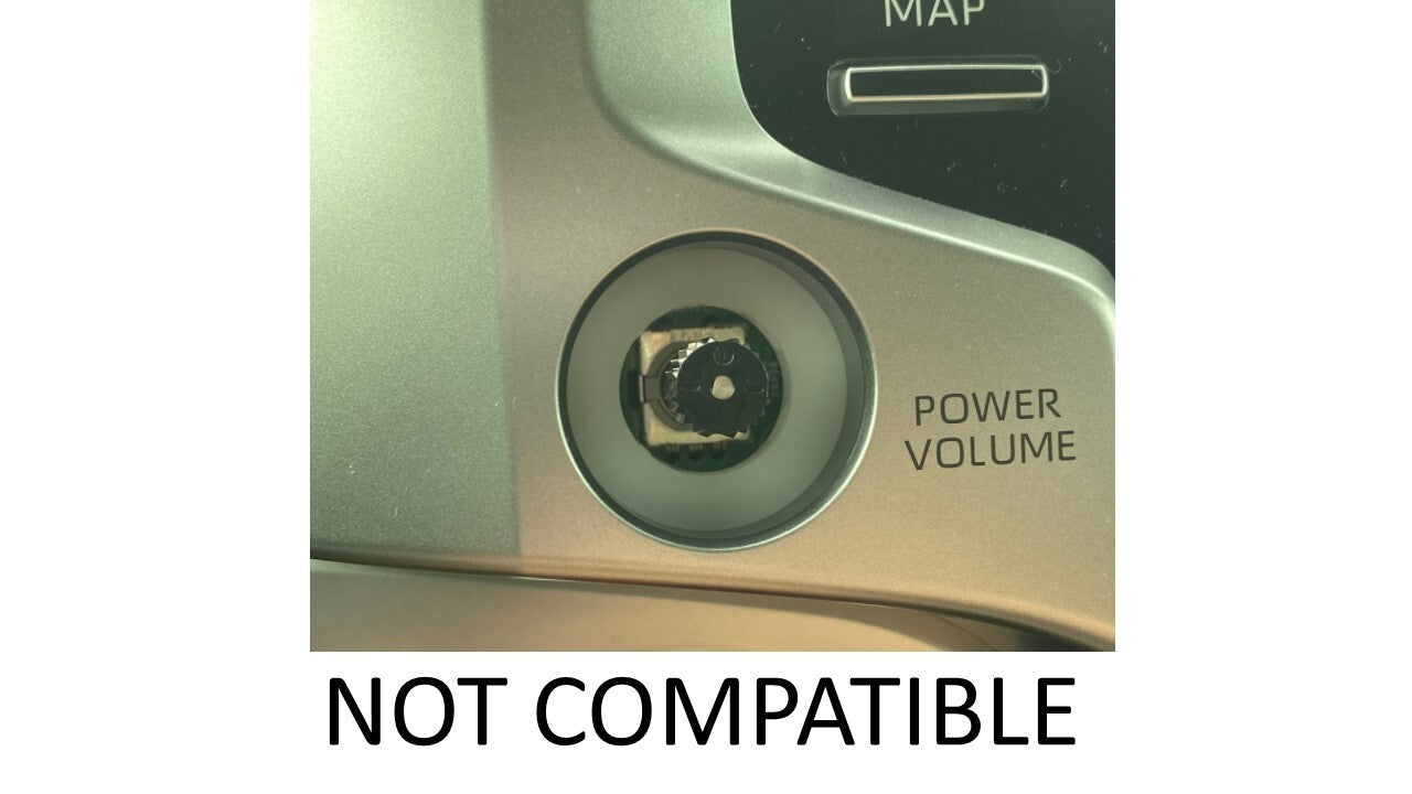 Radio Knobs (2020-2021 Tundra / 2020+ 4Runner) - BLACK