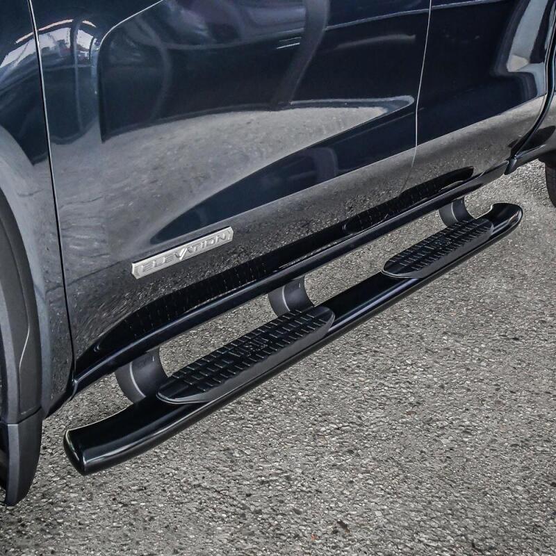 Westin PRO TRAXX 5 Oval Nerf Step Bars, Double Cab, fits Chevy Silverado 1500