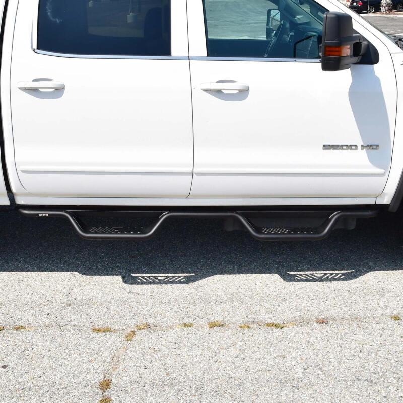 Westin Outlaw Drop Nerf Step Bars, fits Chevy Silverado HD 2500/3500
