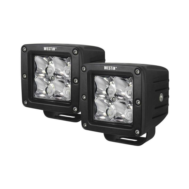 Westin HyperQ Compact LED Auxiliary Lights, Pair