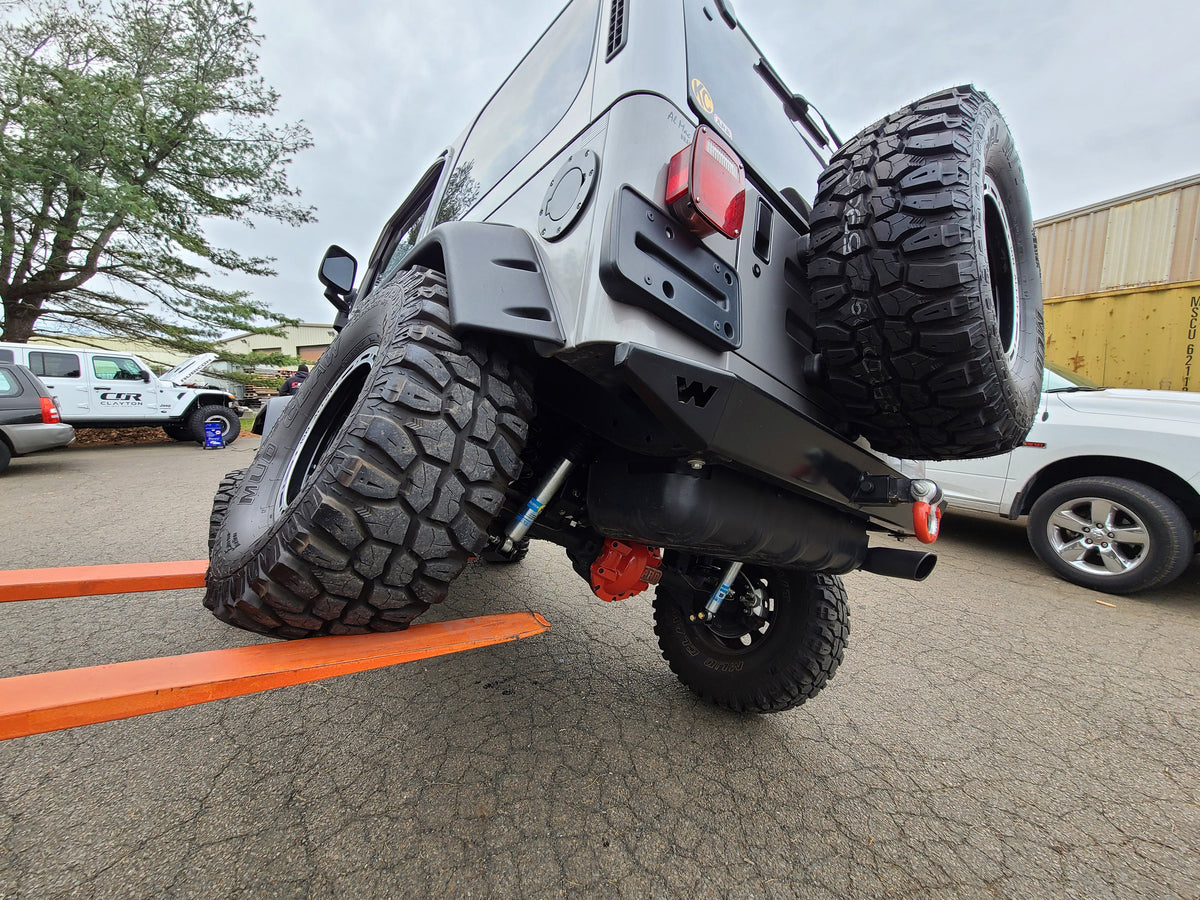 Jeep Wrangler 3 1/2" Rear Bump Stops (1997-2006, TJ/LJ)