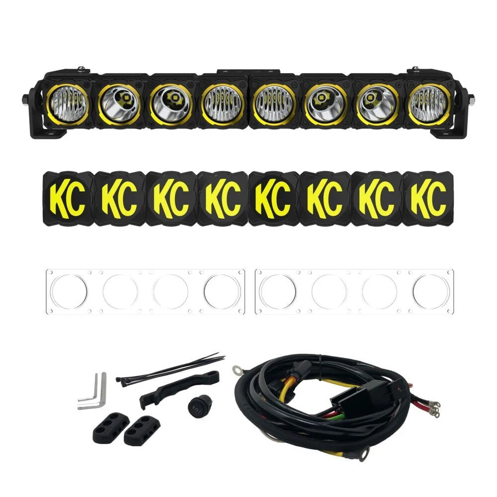 KC HiLiTES FLEX ERA® LED Light Bar — Master Kit (10", 20", 30", 40", 50")