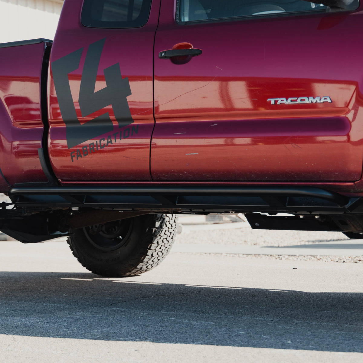 C4 Fabrication Tacoma Rock Runner Sliders / 2nd Gen / 2005-2015