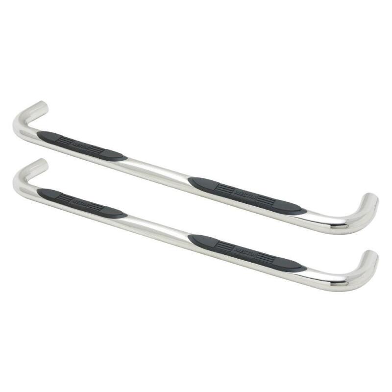 Westin E-Series 3 Round Nerf Step Bars, Double Cab, fits Toyota Tacoma