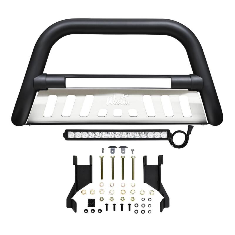 Westin Ultimate LED Bull Bar, Textured Black, fits Ram 2500/3500