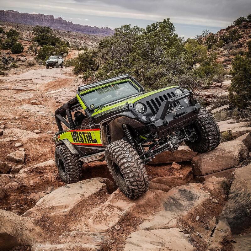 Westin Snyper Tube Fenders, Front (Pair), fits Jeep Wrangler