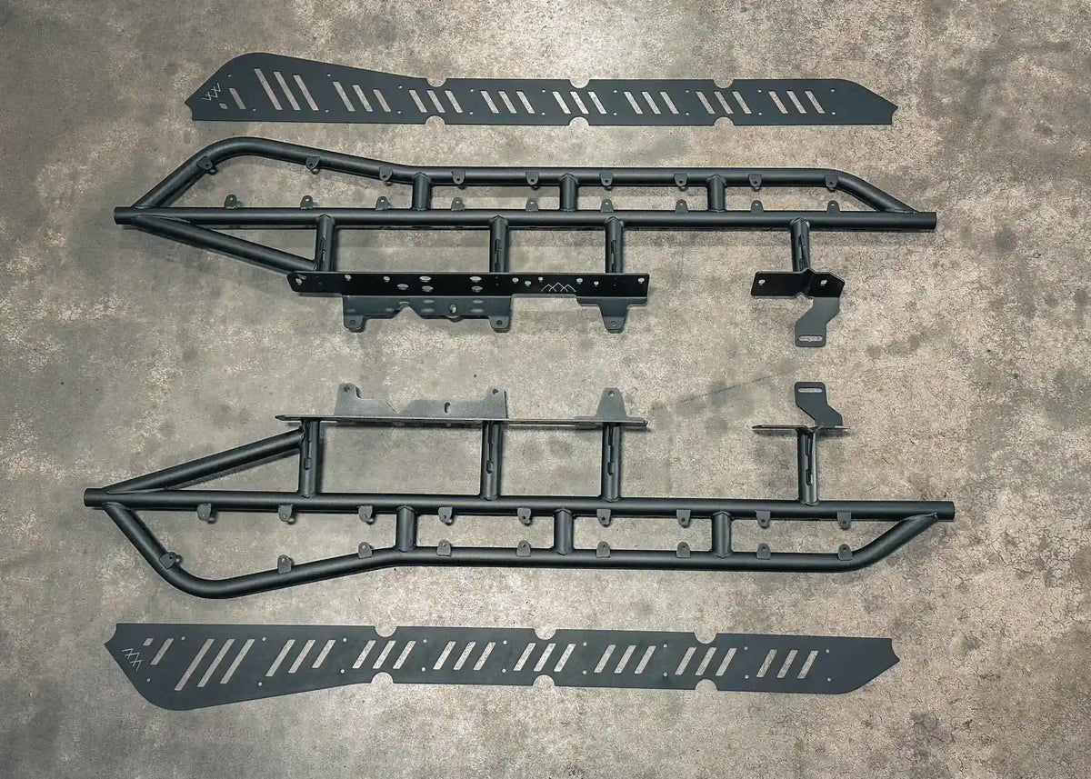 2nd-3rd-gen-toyota-tacoma-rock-sliders-components - NVMOS