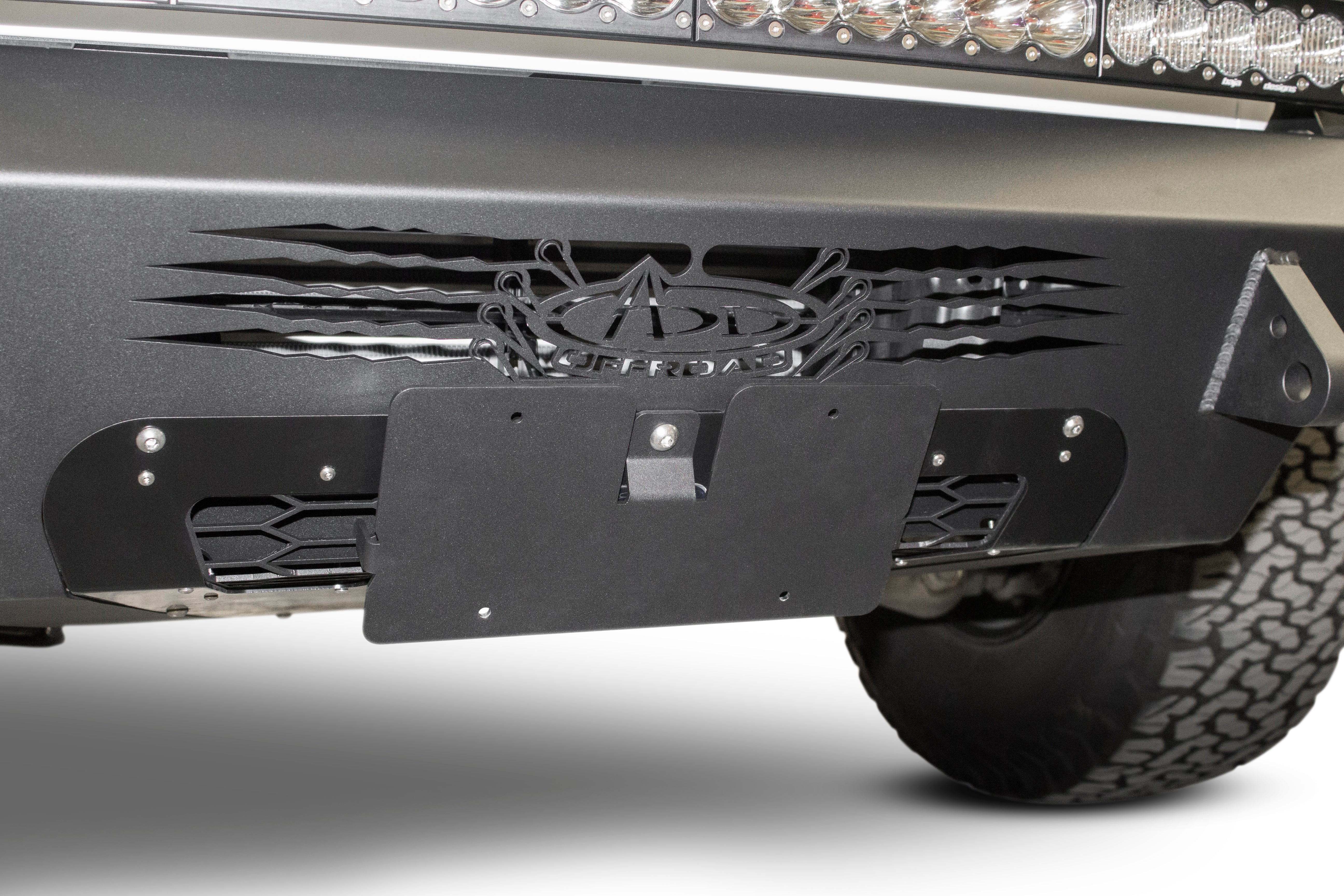 2nd-gen-ford-raptor-front-license-plate-relocation-bracket - NVMOS