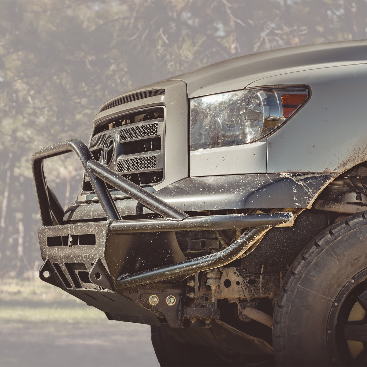 C4 Fabrication Tundra Hybrid Front Bumper / Wide Fenders / 2nd Gen / 2007-2013