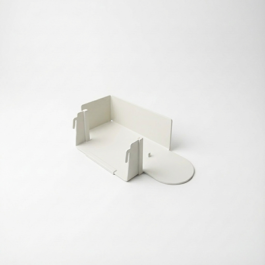 Metal accessory mounting bracket for vehicle organization, shown on a white background
