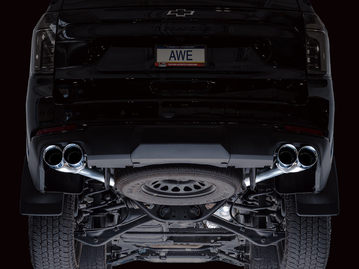 AWE 0FG exhaust for GMT T1XX Tahoe, Suburban, Yukon and Yukon XL 5.3L