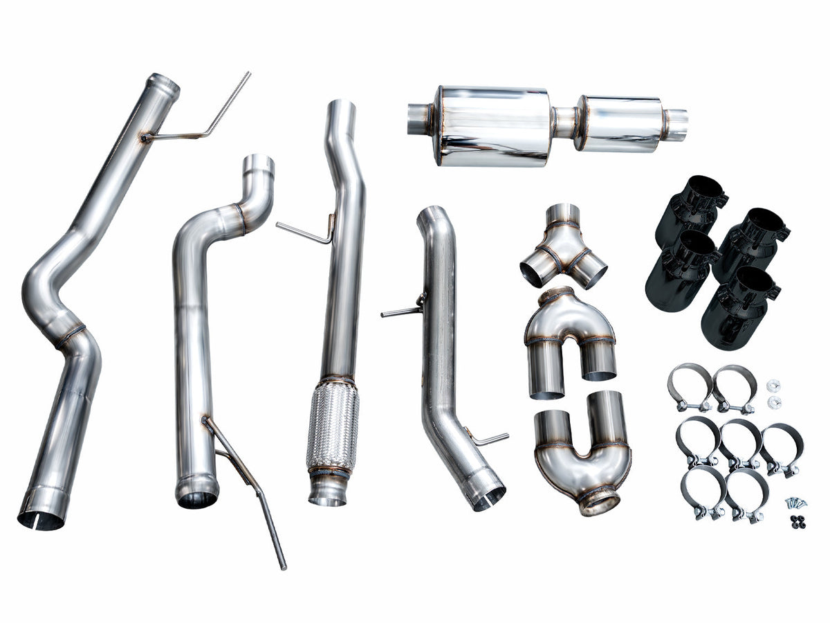 AWE 0FG exhaust for GMT T1XX Tahoe, Suburban, Yukon and Yukon XL 5.3L