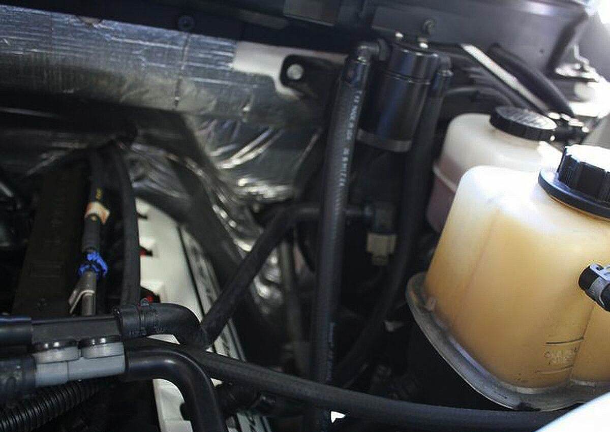 J&L Oil Separator 3.0 Driver Side, Black Anodized