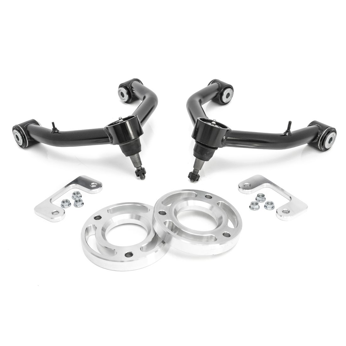 ReadyLIFT 2.25" leveling kit with control arms for Silverado and Sierra 1500 2017-2018