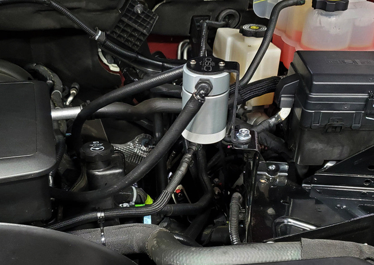 J&L Oil Separator 3.0 for 2020-2026 Chevy Silverado and GMC Sierra 2500/3500 6.6L gas