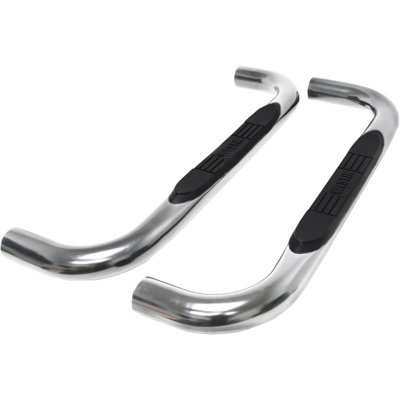 Westin E-Series 3 Nerf Step Bars, Regular Cab, fits Chevy Silverado 1500