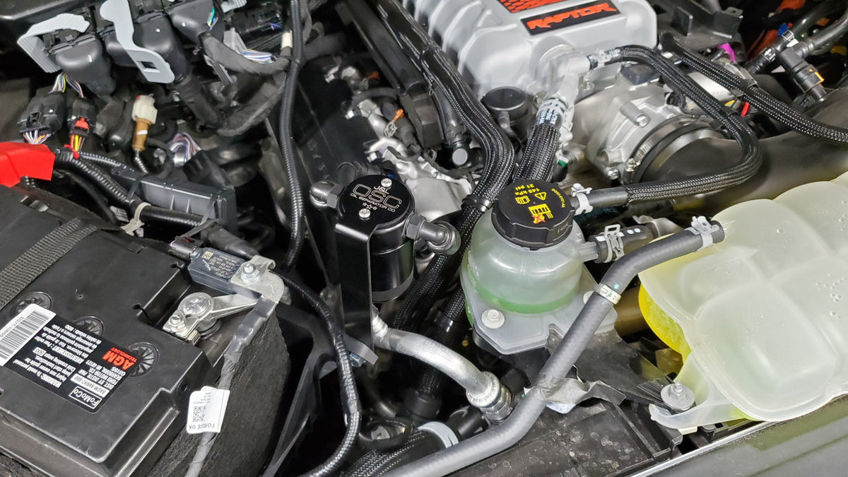 J&L Oil Separator 3.0 for 2023-2026 Ford F-150 Raptor R 5.2L supercharged