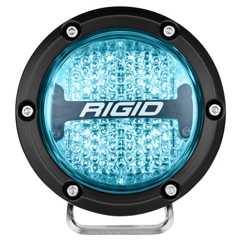 RIGID 360-Series 4 in. Off-Road LED Light Pair, Diffused, RGBW Backlight
