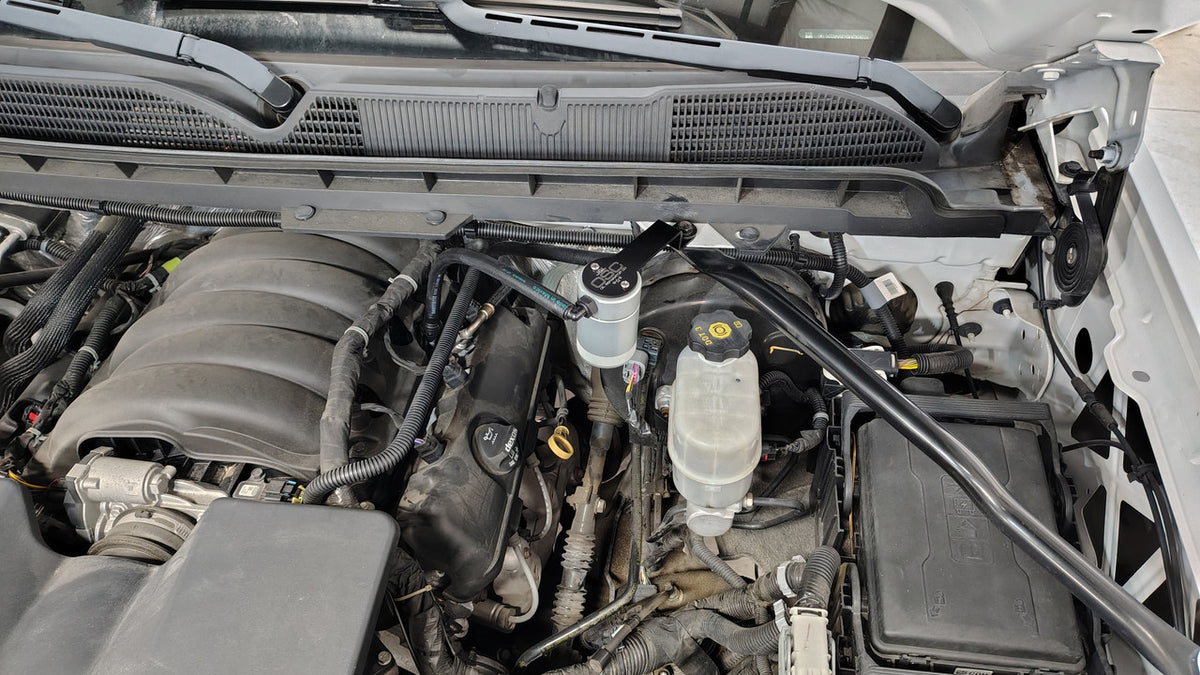 J&L Oil Separator 3.0 for 2014-2018 Chevy Silverado and GMC Sierra 1500 4.3L