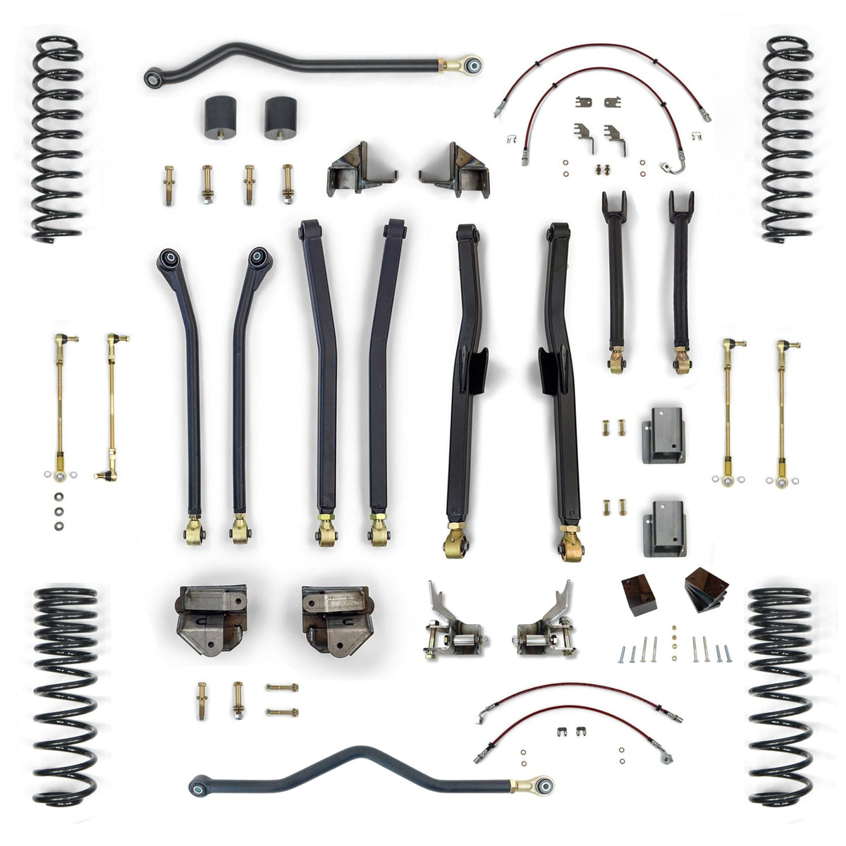 Clayton Off Road Premium 4.5-inch long arm lift kit for 2021-2023 diesel Jeep Gladiator JT
