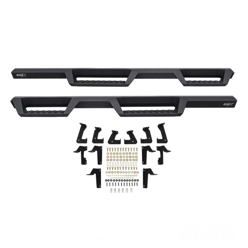 Westin HDX Drop Nerf Step Bars, 4-Door, fits Jeep Wrangler