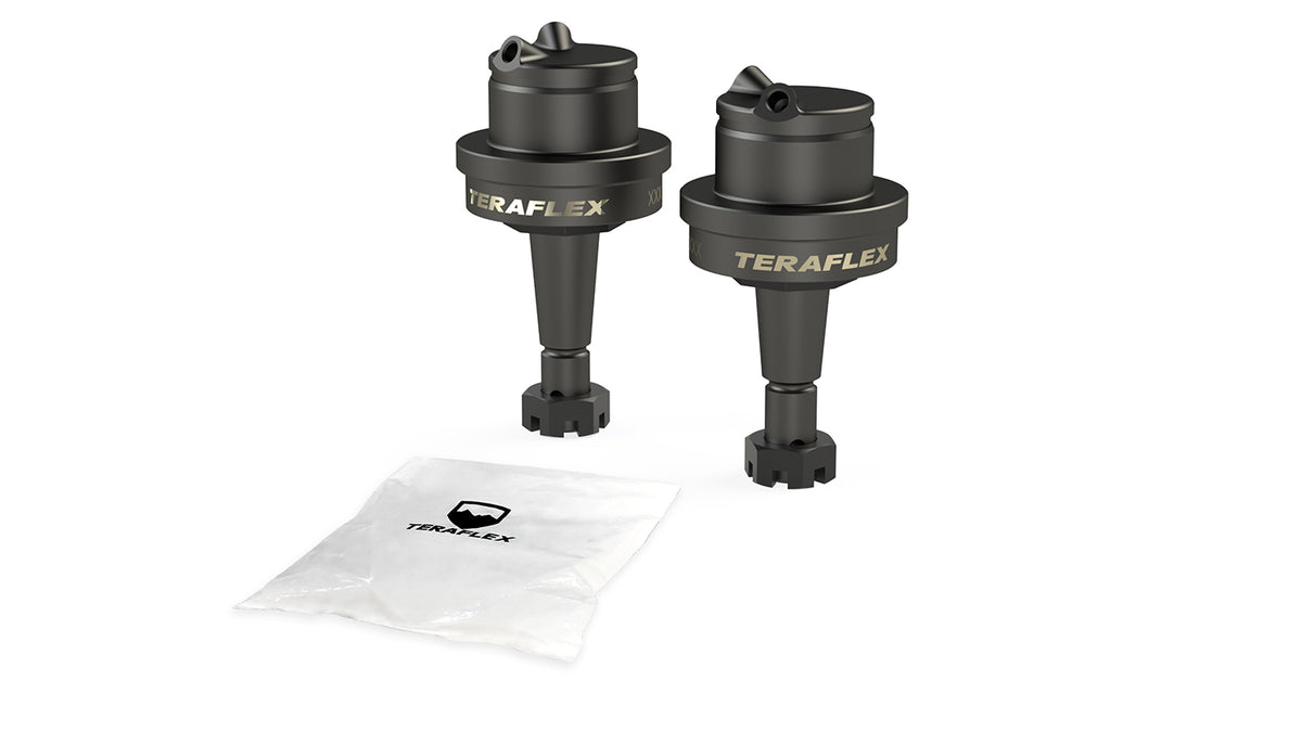 TeraFlex JL / JT: Dana 30/44 HD Ball Joint Kit W/out Knurl (1 Upper & 1 Lower)