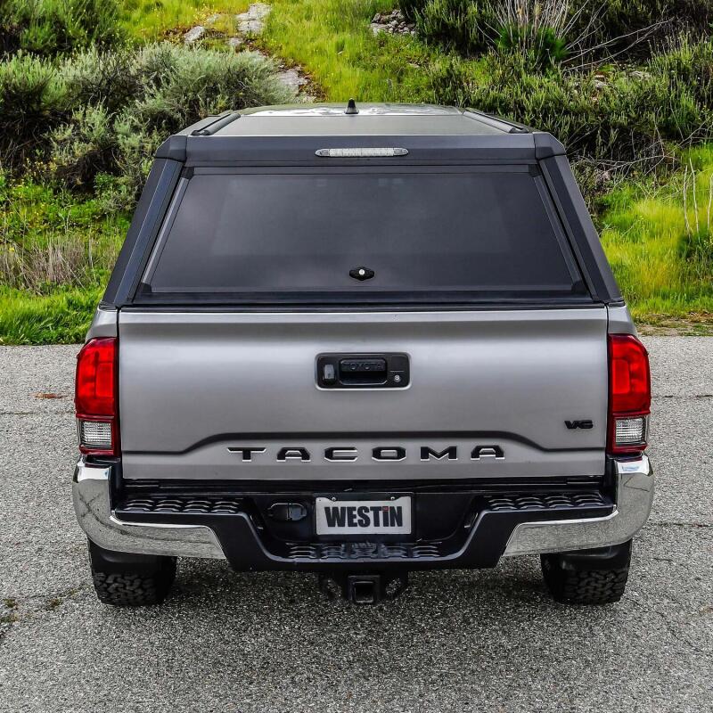 Westin EXP Truck Cap, Solid Front Glass, fits Toyota Tacoma