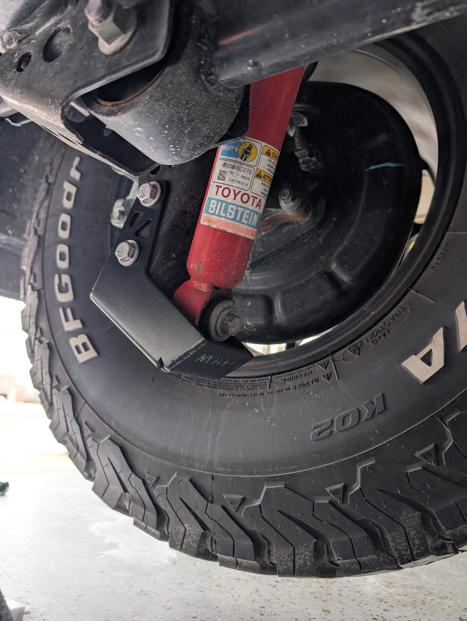 2022-Current Toyota Tundra/Sequoia Rear Shock Mount Skid Plate Kit